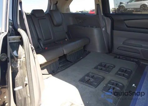 2011 Honda Odyssey Touring/Touring Elite from USA, damaged, VIN 5FNRL5H96BB091780